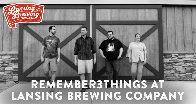 Live Music with Remember3Things at Lansing Brewing Company